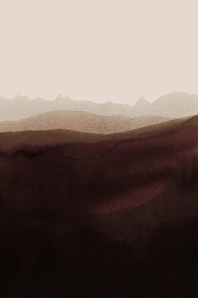 Mountain Horizon III by Iris Lehnhardt canvas print