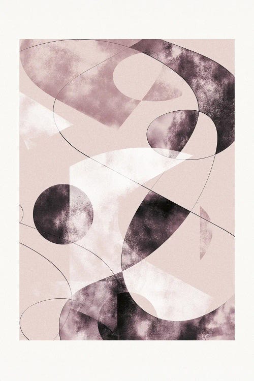 Shapes Shatters Red by Pictufy Studio II wall art