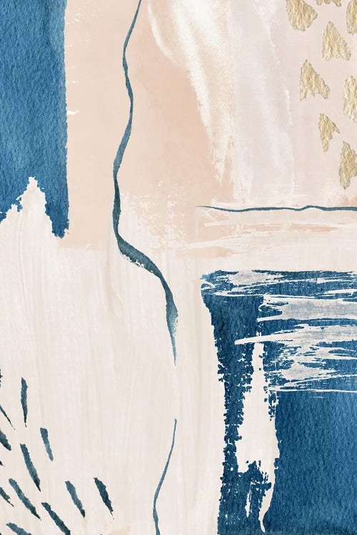 Calm Blues II by Sally Ann Moss wall art