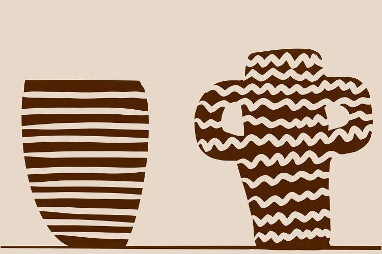 Two Vases by Sharyn Bursic wall art