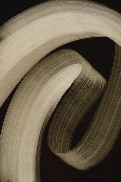 Beige Strokes III by Treechild wall art