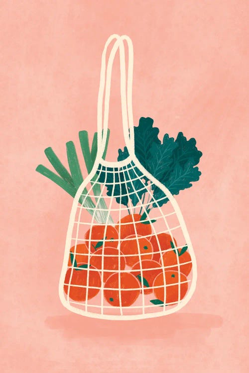 Fruit N Veg by Bea Muller wall art