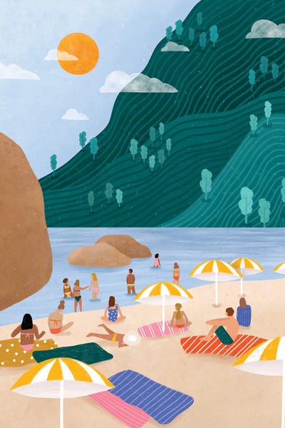 Coastal Sand Dunes: The Holiday by Bea Muller