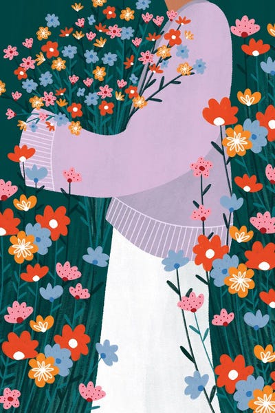 Bea Muller: Wildflower Garden by Bea Muller