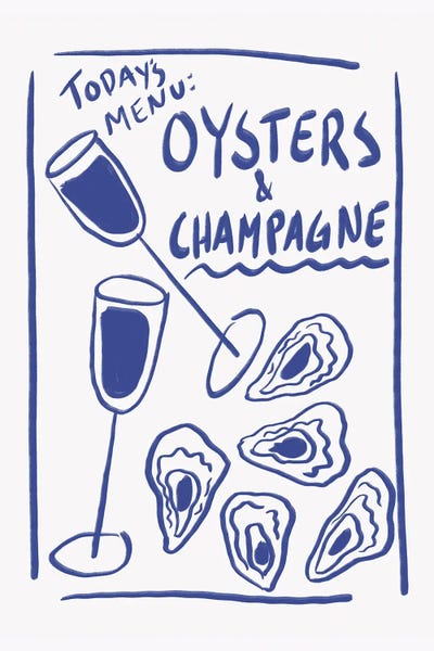 Oysters: Today's Menu Delight by Athene Fritsch