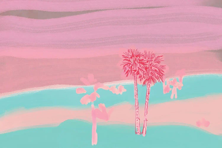 Beach Sundown In Sicily