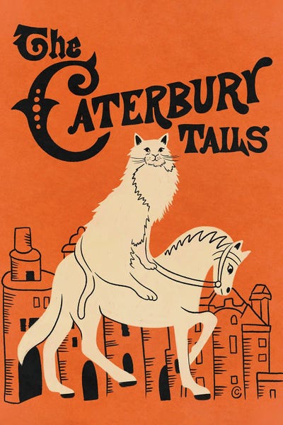 Fine Art Print: The Caterbury Tails by Carrie Cantwell