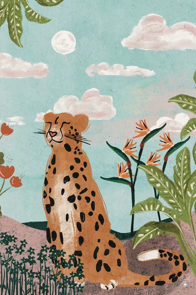 Leopard In Jungle Erum Khalili.Png