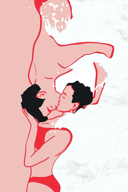 Ethereal Kiss In The Waves