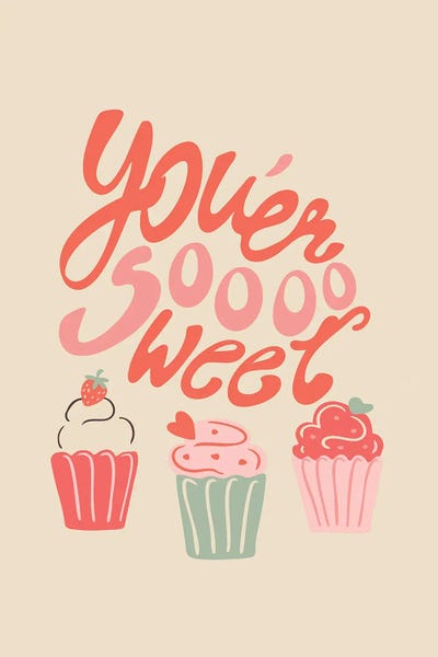 Canvas Print: Soooo Sweet Cupcakes by Nikita Jariwala - thumbnail