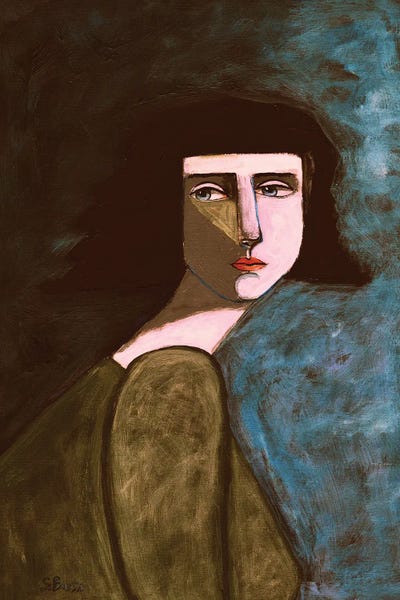 Sharyn Bursic: Expressive Portrait Never Look Back by Sharyn Bursic