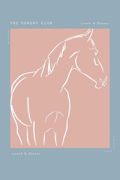Treechild: Elegant Equine Sketch by Treechild