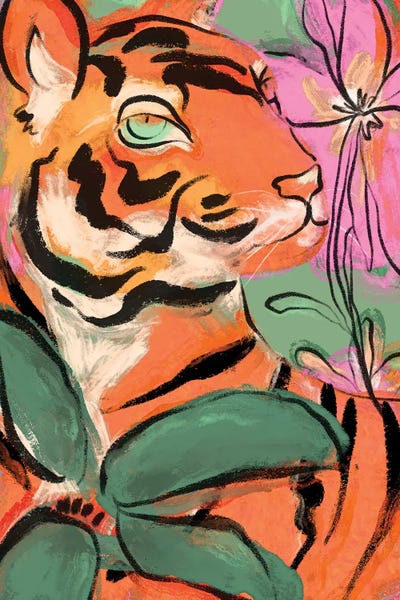 Treechild: Tiger's Floral Realm by Treechild