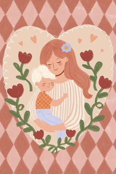 Families: Tender Mother Child by Katarzyna Gasiorowska