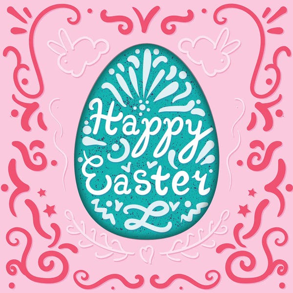 Happy Easter Egg Design