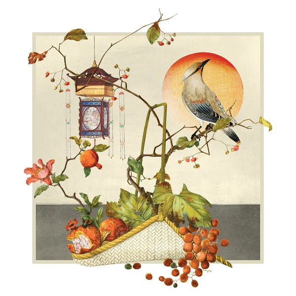 Japanese Bird and Harvest
