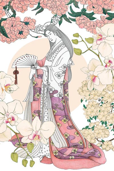 Serene Japanese Woman