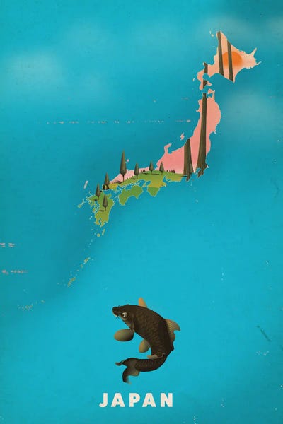 Japan Koi Map