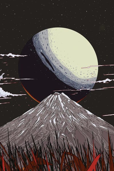 Nicholas: Moon Over Mount Fuji by Nicholas
