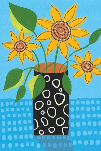 Sunny Blooms Vase