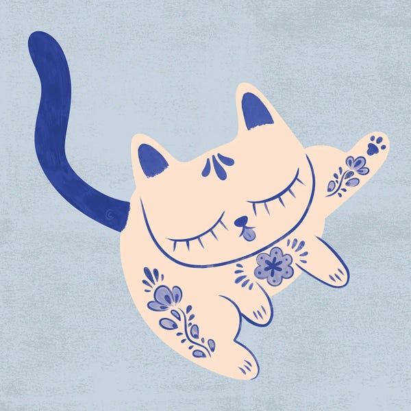 Purrcelin Cat IV