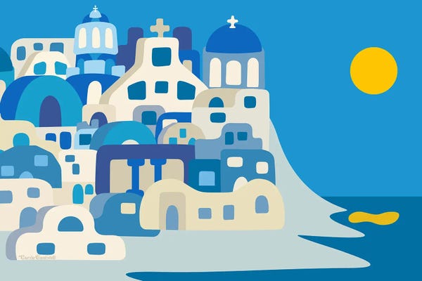 Sunny Santorini