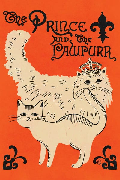 Fine Art Print: The Prince And The Pawpurr by Carrie Cantwell