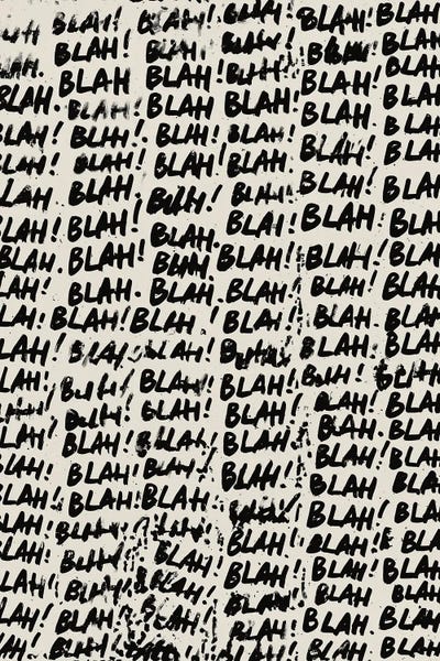 Treechild: Blahblahblah by Treechild