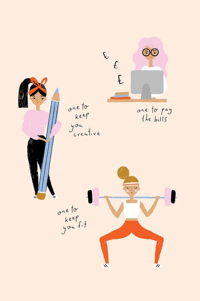 Woman's Creative Life Balance
