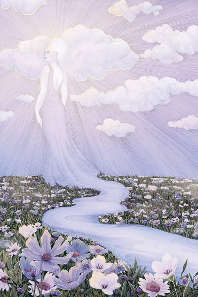 Ethereal Woman's Journey
