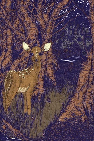 Starry Forest Fawn