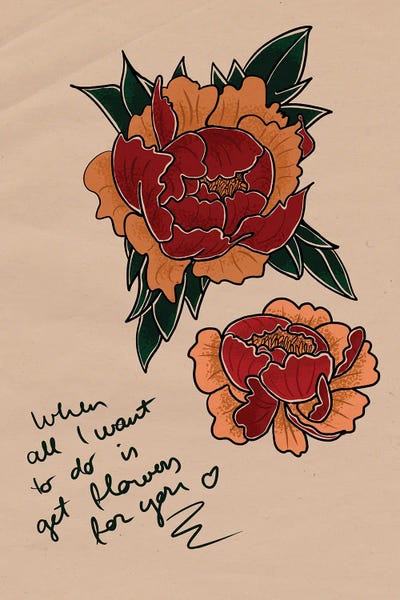 Sweet Peony Art