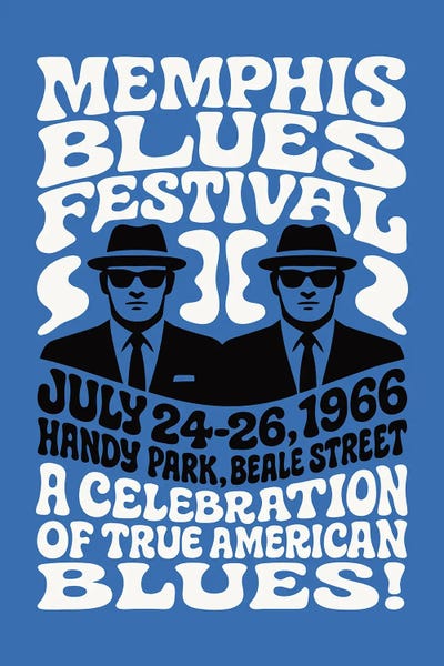 1966 Memphis Blues Festival
