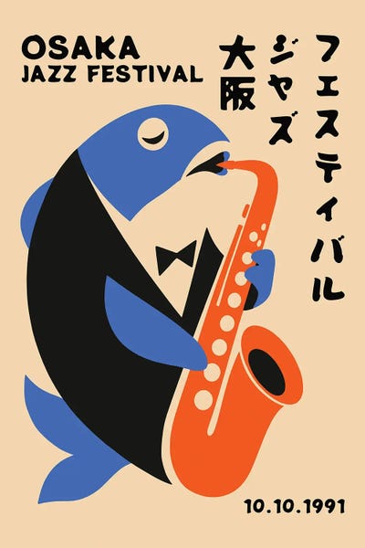 Retro Jazz Fish