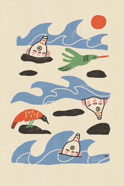 Whimsical Ocean Creatures