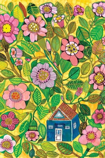 Whimsical Flower House