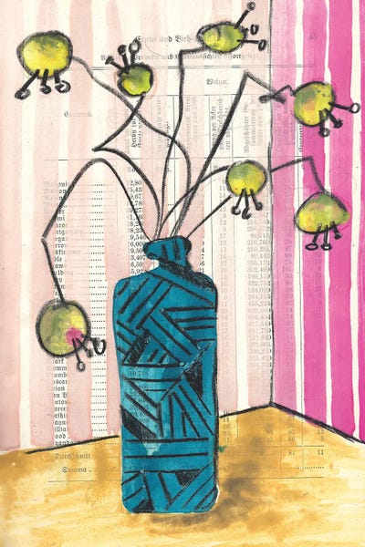 Colorful Whimsical Vase