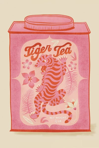 Fine Art Print: Climbing Tiger Tea by Carrie Cantwell