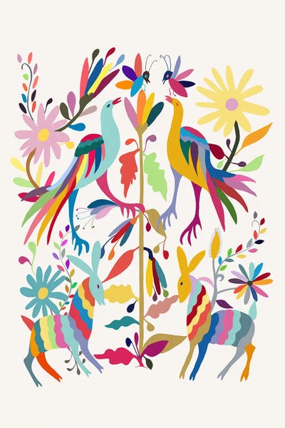 Vibrant Folk Creatures