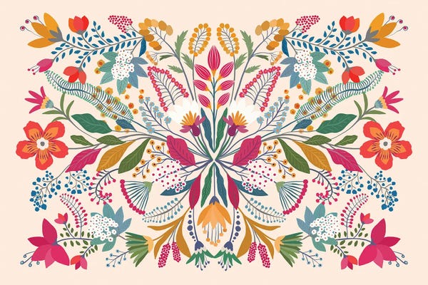 Vibrant Garden Tapestry