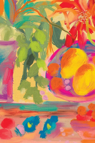 Josie George: Vibrant Tropical Still Life by Josie George