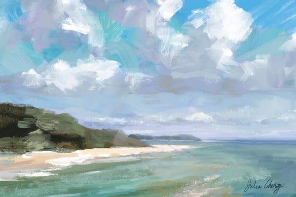 Peaceful Beach Scene