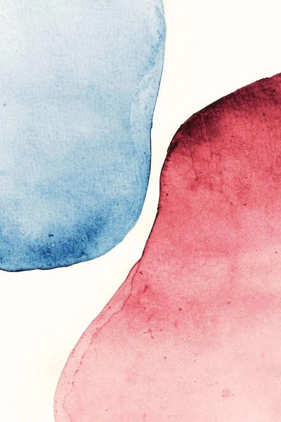 Ohkimiko - Unframed Prints: Organic Watercolor Shapes by Ohkimiko