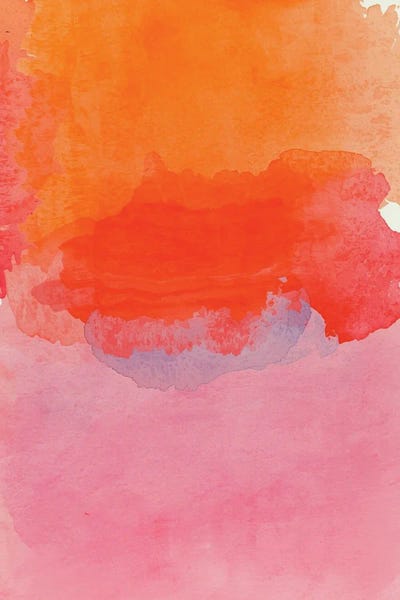 Ohkimiko - Unframed Prints: Warm Abstract Gradient by Ohkimiko