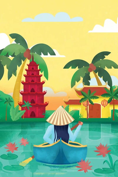 Canvas Print: Vietnam by Petra Lizde - thumbnail