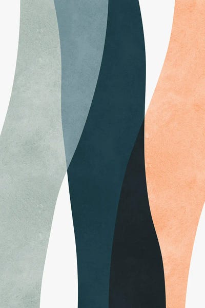 Abstract Flowing Shapes