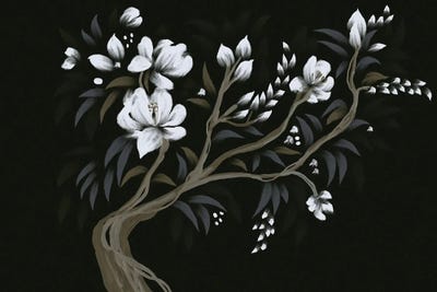 Josie George - Gallery Posters: Night Blossom Tree by Josie George
