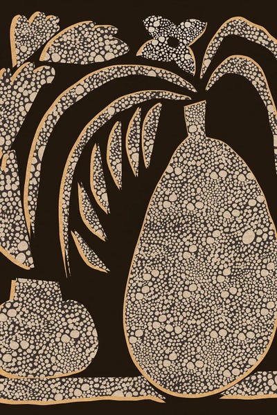 Josie George - Gallery Posters: Textured Floral Still Life by Josie George