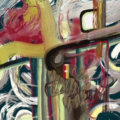 Josie George - Gallery Posters: Vibrant Abstract Strokes by Josie George