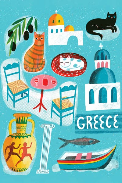 Uta Krogmann: Greek Island Cats by Uta Krogmann